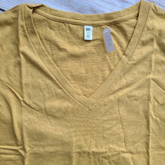 4 for $25 - BP Vneck Basic Tshirt Tee Mustard - Picture 2 of 5